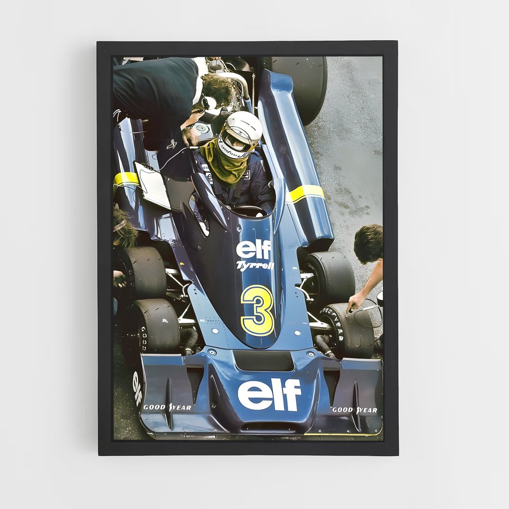 Poster P34 Legends – affiche Voitures de Formule 1 (vue 2)